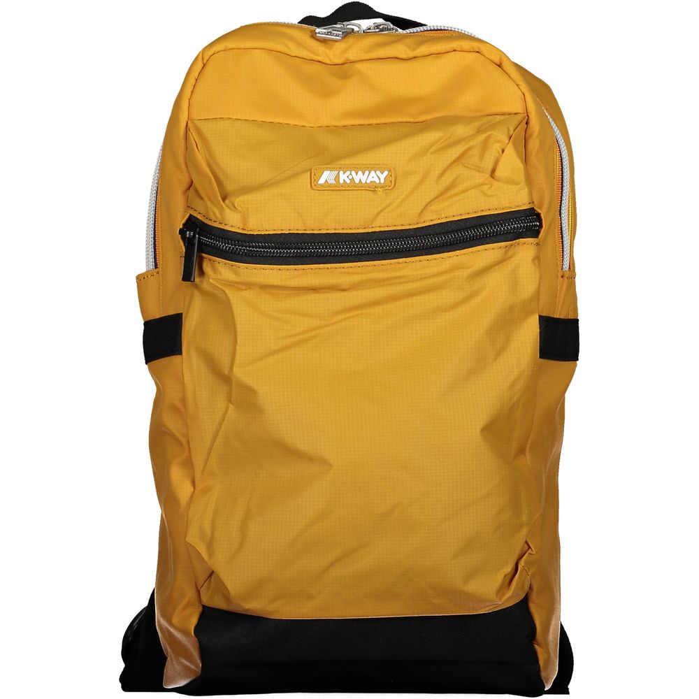 K-WAY Gelber Polyamid-Rucksack für Frauen